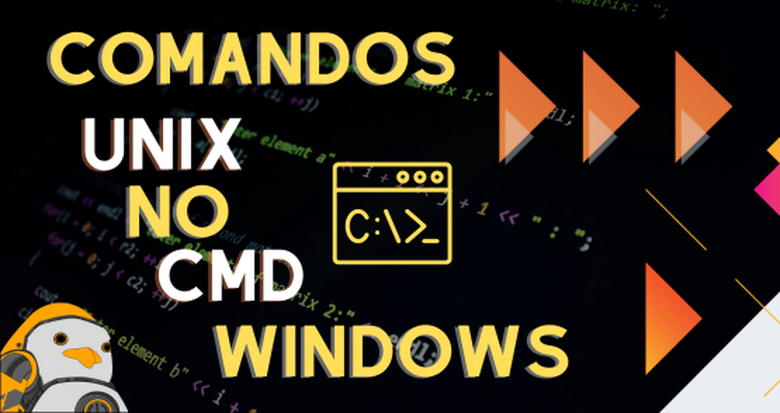 Comandos Unix no CMD do Windows